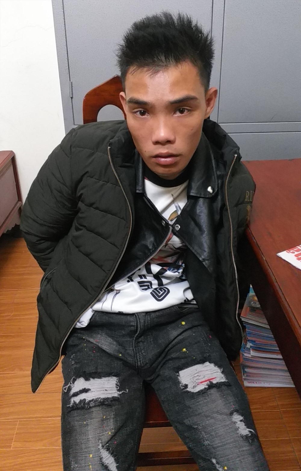 Đối tượng Lý Văn Tuyên. Ảnh: NT