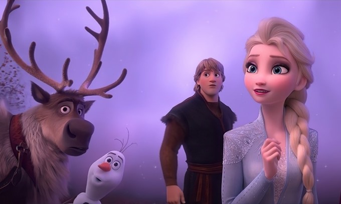 Các nhân vật chính trong Frozen 2 - Ảnh : IG