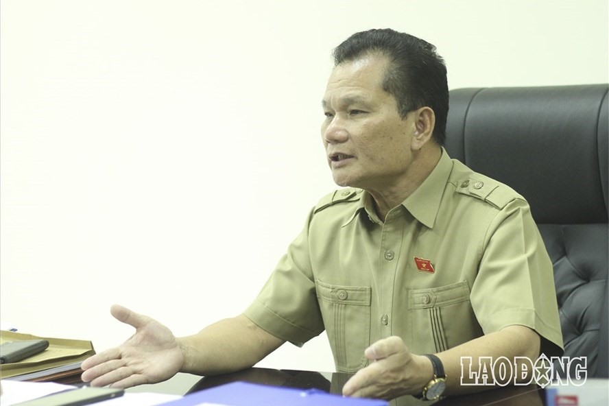 Bùi Sỹ Lợi – Phó Chủ nhiệm Ủy ban các vấn đề xã hội của Quốc hội. Ảnh Trần Vương