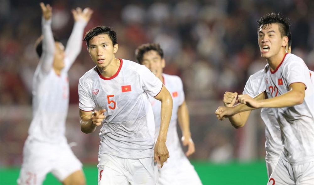 Đoàn Văn Hậu đã có SEA Games 30 thành công với 2 bàn thắng ở trận chung kết. Ảnh: D.P