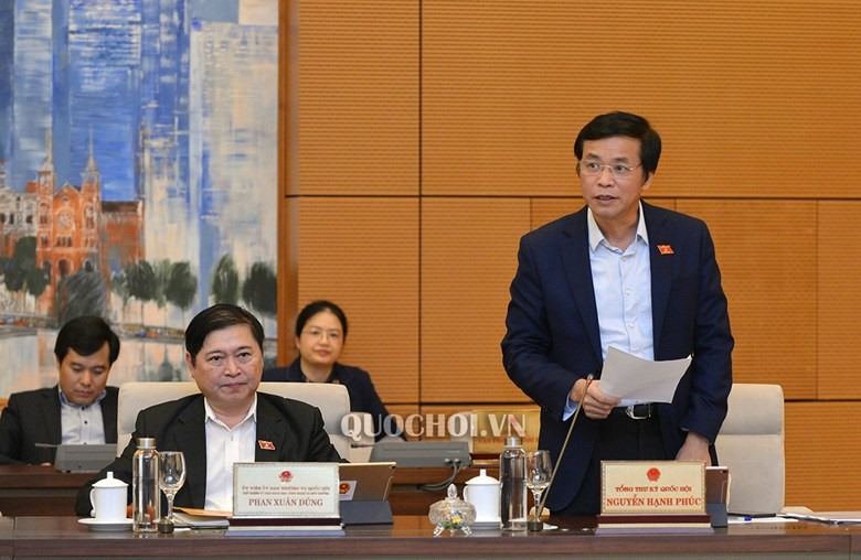 Tổng Thư ký Quốc hội Nguyễn Hạnh Phúc. Ảnh Quochoi.vn