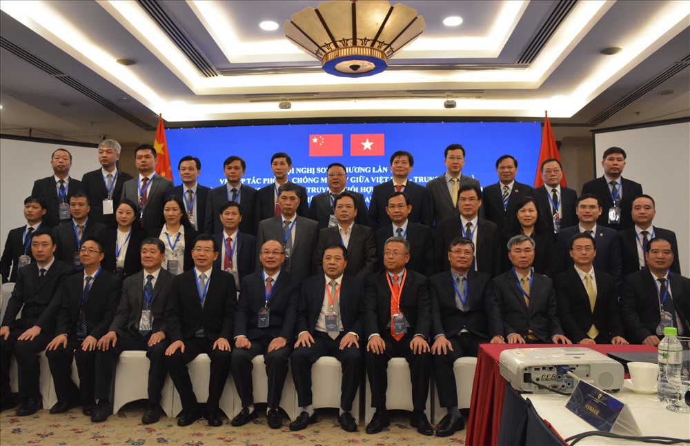 Các đại biểu tham dự hội nghị song phương về phòng, chống ma tuý Việt Nam