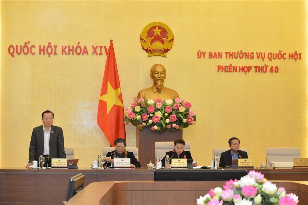 Phó Chủ tịch Quốc hội Phùng Quốc Hiển. Ảnh Gia Hân