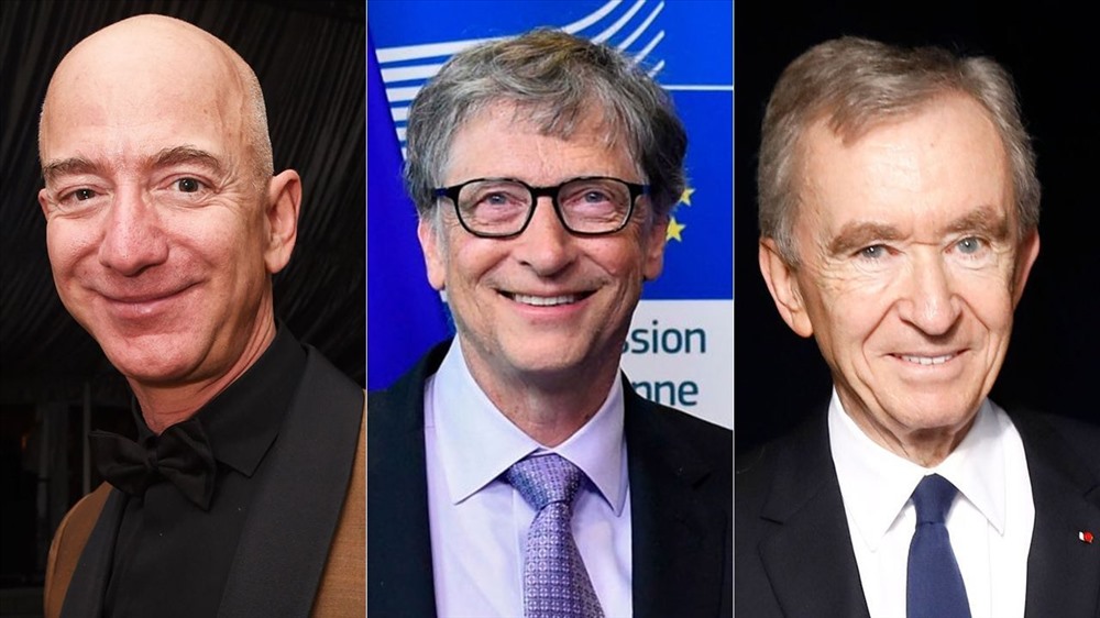 Ít ai nghĩ rằng Bill Gates hay Bernard Arnault có thể soán ngôi của Jeff Bezos, nhưng họ đã thực sự làm được.