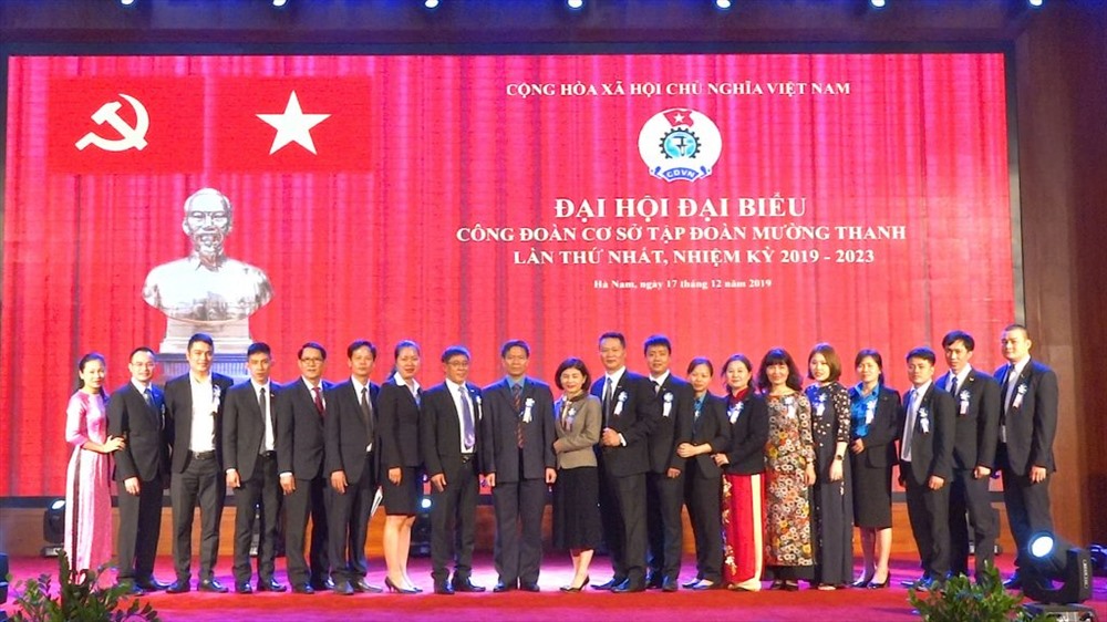 Ban Chấp hành Công đoàn cơ sở Tập đoàn Mường Thanh nhiệm kỳ 2019 – 2023. Ảnh: MT.