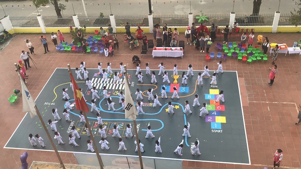 Taekwondo mang lại những hiệu quả tuyệt vời đối với sự phát triển của trẻ.