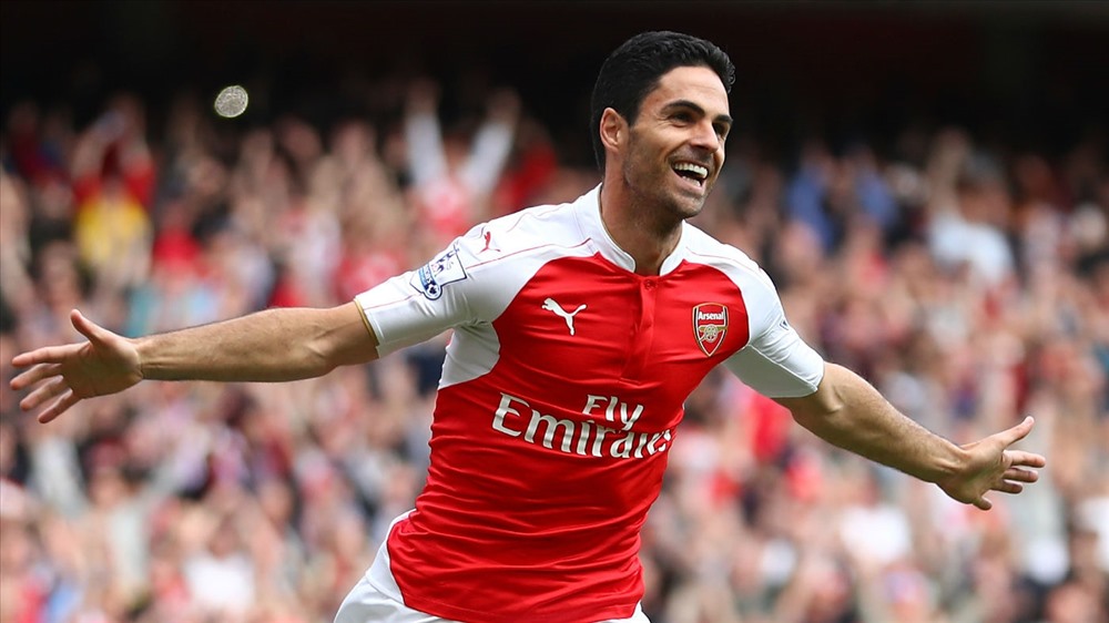 Arteta là danh thủ của cả 2 đội. Ảnh: Goall.