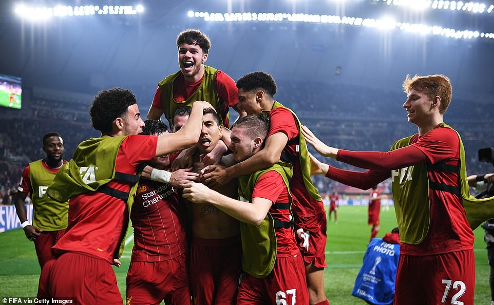 Bàn thắng duy nhất của Firmino. Ảnh: PA, REX, Getty.