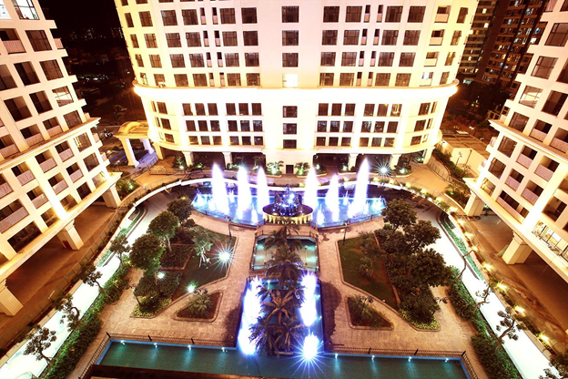 Lõi cảnh quan lung linh sắc màu tại Sunshine Garden
