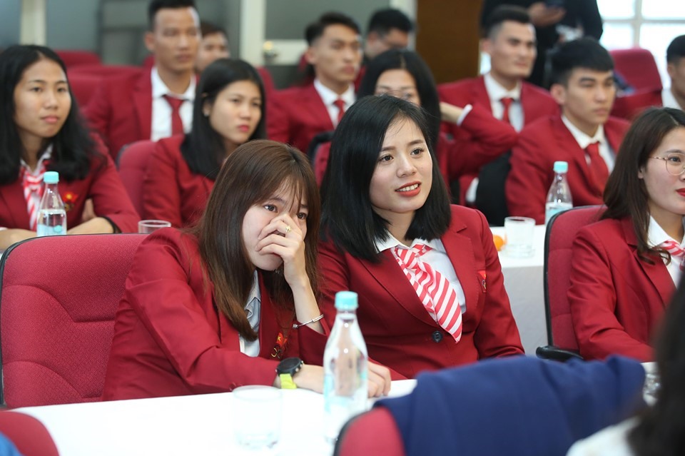 Nguyễn Thị Huyền là một trong những gương mặt tiêu biểu. Ảnh: Mạnh Thắng