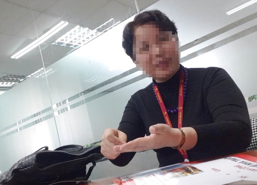 Bà Phùng Thị Thơm, phó tổng giám đốc công ty