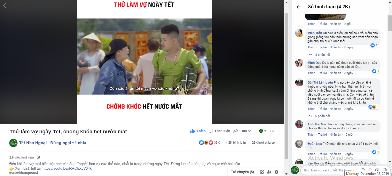 “Xuân không màu 4: Một lần làm vợ” gây bão mạng.