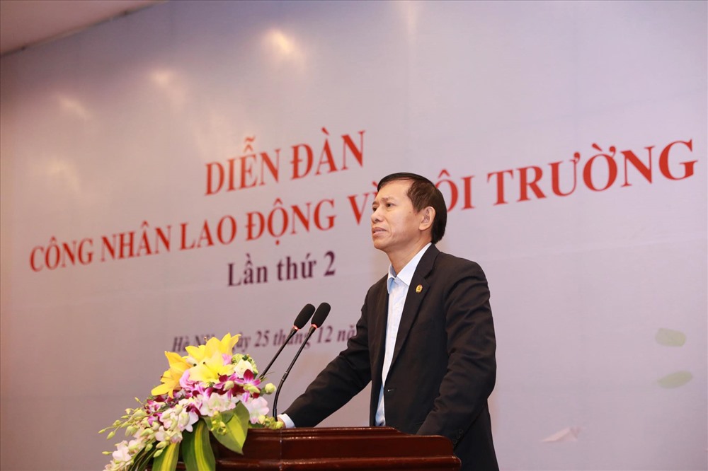 Ông Vũ Mạnh Tiêm - Phó Trưởng ban Tuyên giáo, Tổng LĐLĐVN
