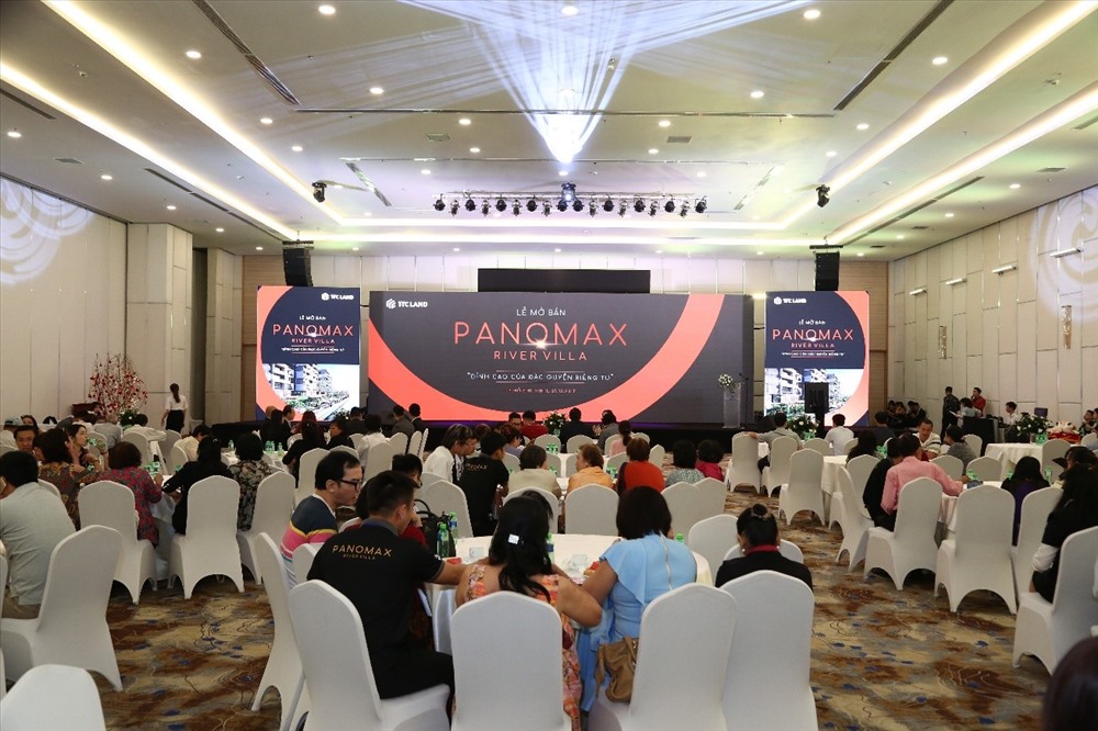 Dự án Panomax River Villa được TTC Land mở bán ngày 21/12 vừa qua thu hút đông đảo khách hàng
