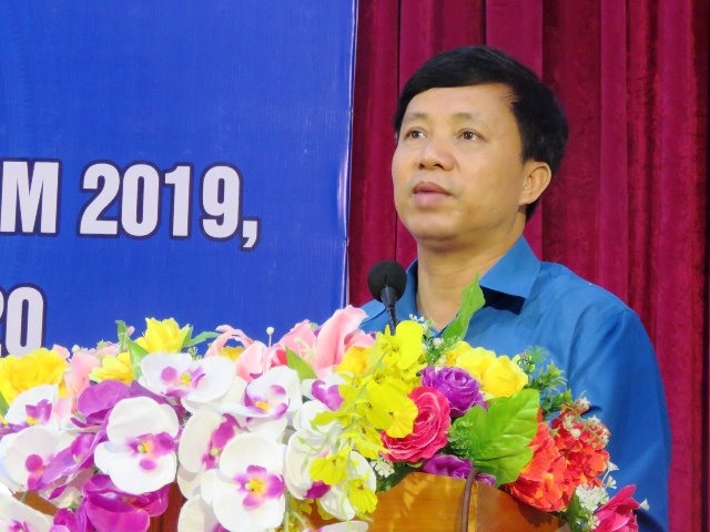 Đồng chí Nguyễn Văn Danh - Chủ tịch LĐLĐ Hà Tĩnh