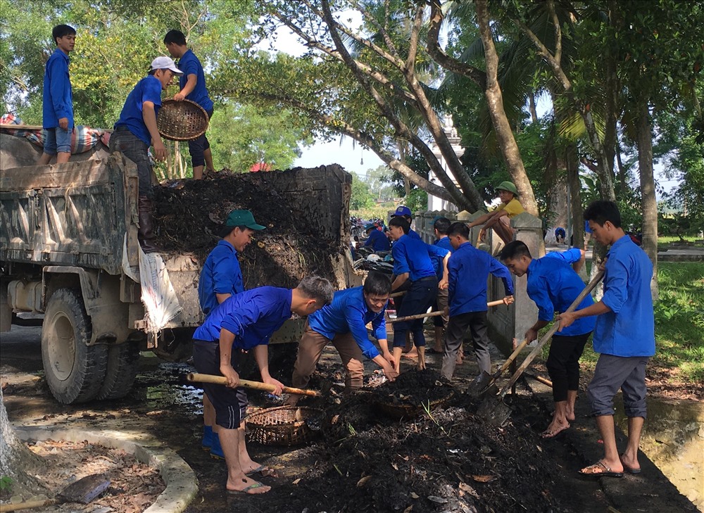Những ngôi nhà mới sắp được dựng lên tại bản Sáng. Ảnh: HT.