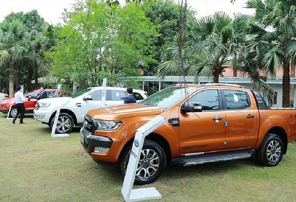Thuế trước bạ xe bán tải tăng gấp 3 lần kể từ ngày 10.4. Ảnh ST.