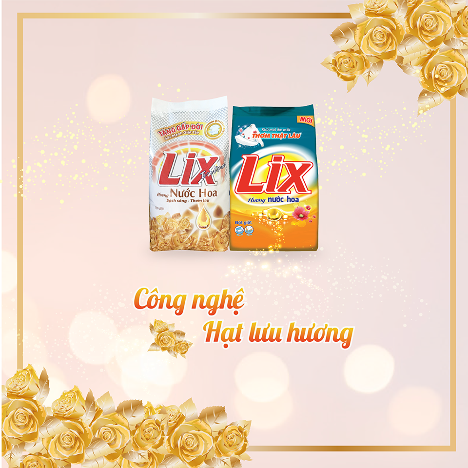 Sản phẩm Bột giặt Lix Đậm Đặc Hương nước hoa được giảm giá đến 30%.