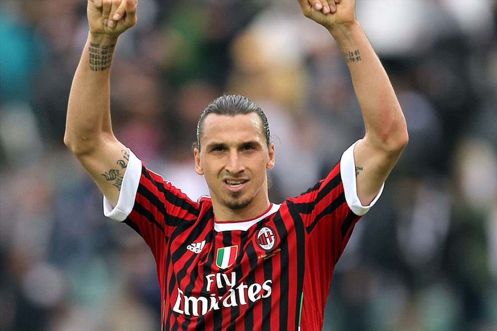 “Chúa” Ibra đã trở lại thành Milano. Ảnh: Getty.