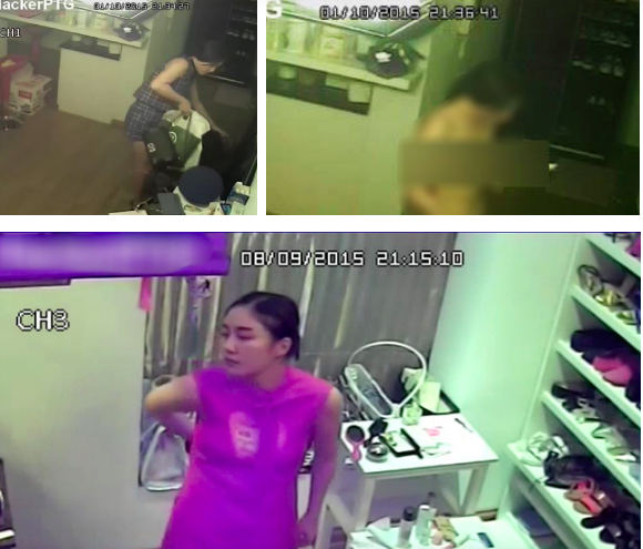 Hình ảnh cô gái được cho là ca sĩ Văn Mai Hương trong đoạn video. Ảnh: CMH.