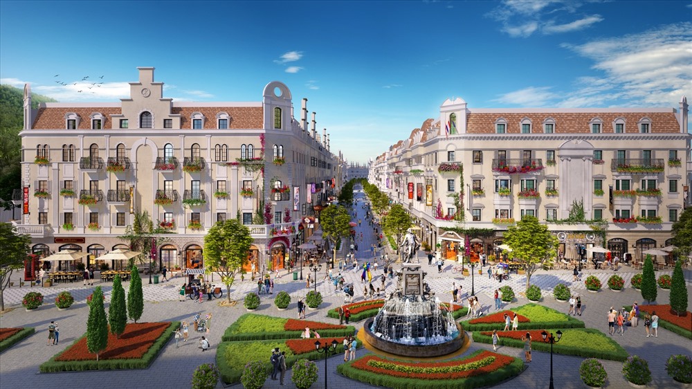 Shophouse Europe - mảnh ghép đẳng cấp của hệ sinh thái Bãi Cháy. Ảnh: Sun