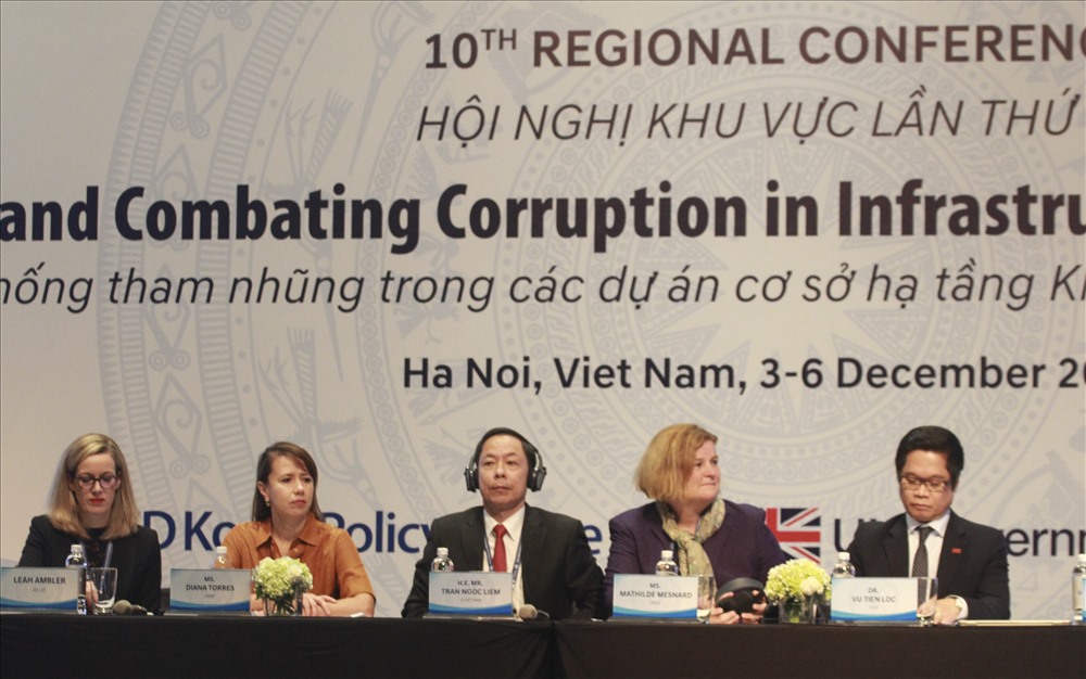 Hội nghị khu vực lần thứ 10 sáng kiến chống tham nhũng khu vực Châu Á – Thái Bình Dương. Ảnh Trần Vương