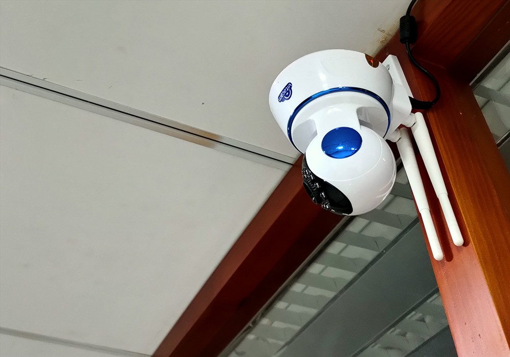 Đặt camera ở vị trí nào trong nhà cũng là vấn đề cần cân nhắc (ảnh:P.K).