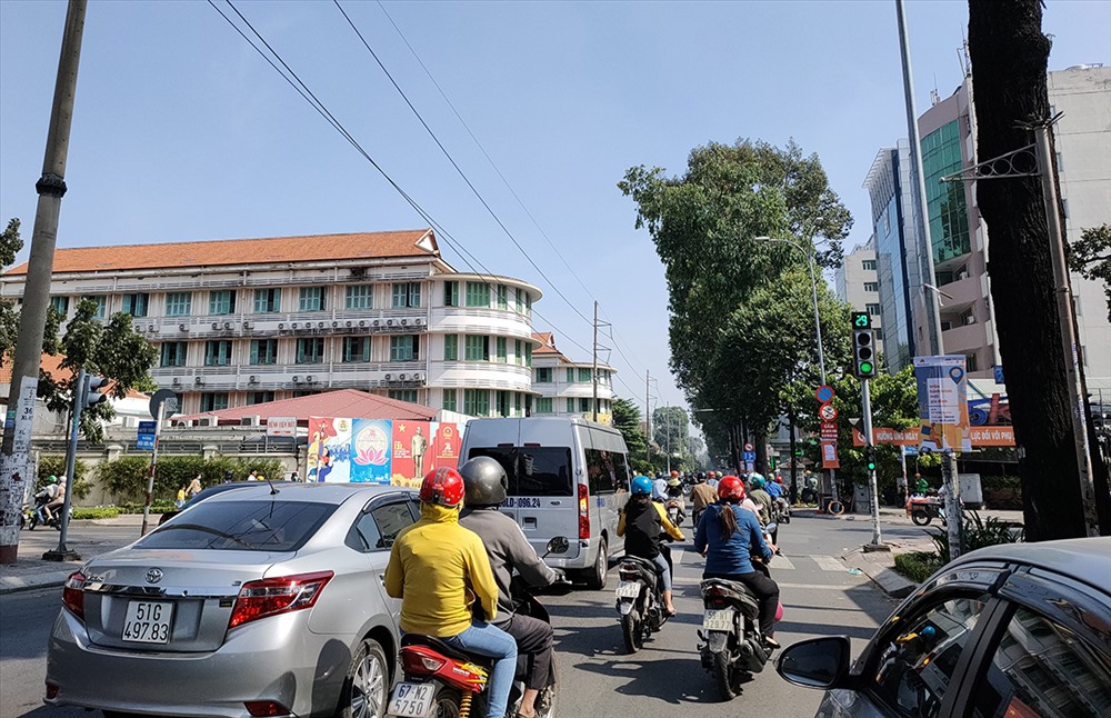 Camera giám sát giao thông và an ninh trật tự được lắp đặt tại khu vực Quận 1 của TP.HCM (ảnh:PK).