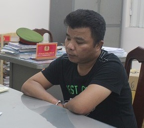 Đối tượng Toàn “đen“_Ảnh: Công an cung cấp
