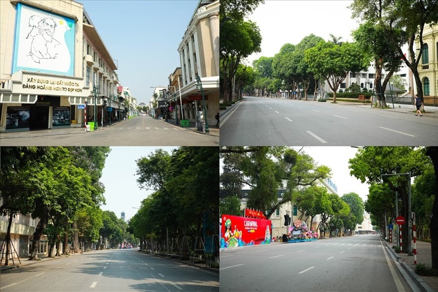 Phố đi bộ Hà Nội. Ảnh: Phương Anh