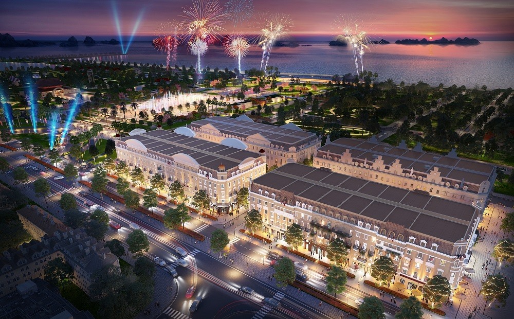 Shophouse Europe sẽ là tâm điểm dịch vụ mua sắm giải trí tại Hạ Long trong tương lai