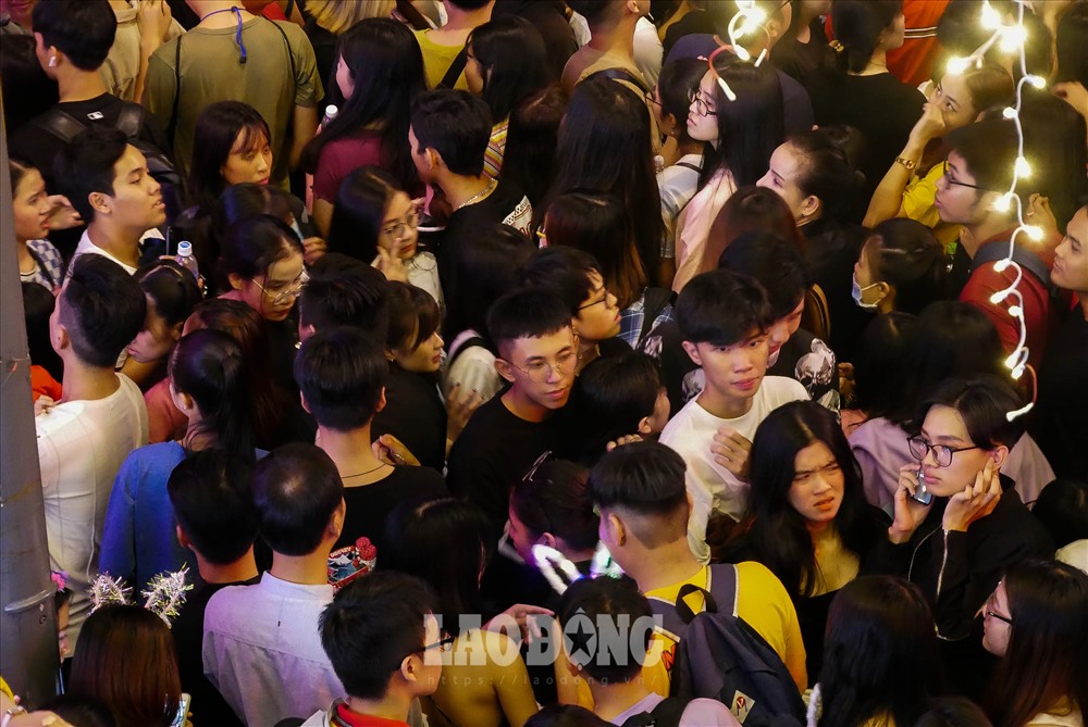 Hình ảnh ghi nhận lúc 21h.