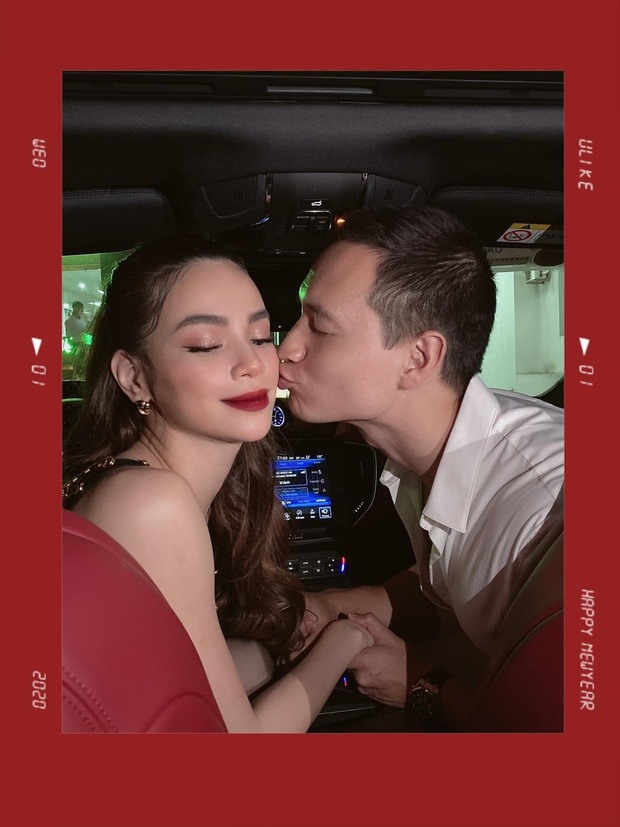 Hà Hồ và Kim Lý. Ảnh: FB