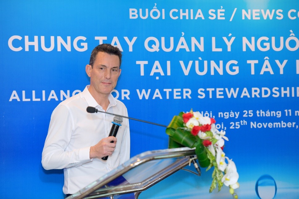 Ông Anus Sylvain, chuyên gia đến từ Tập đoàn nghiên cứu địa chất Antea (Pháp). Ảnh: PV