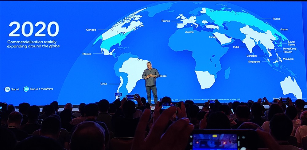 Việt Nam có tên trên bản đồ lộ trình triển khai công nghệ 5G trong năm 2020 (ảnh: PK).