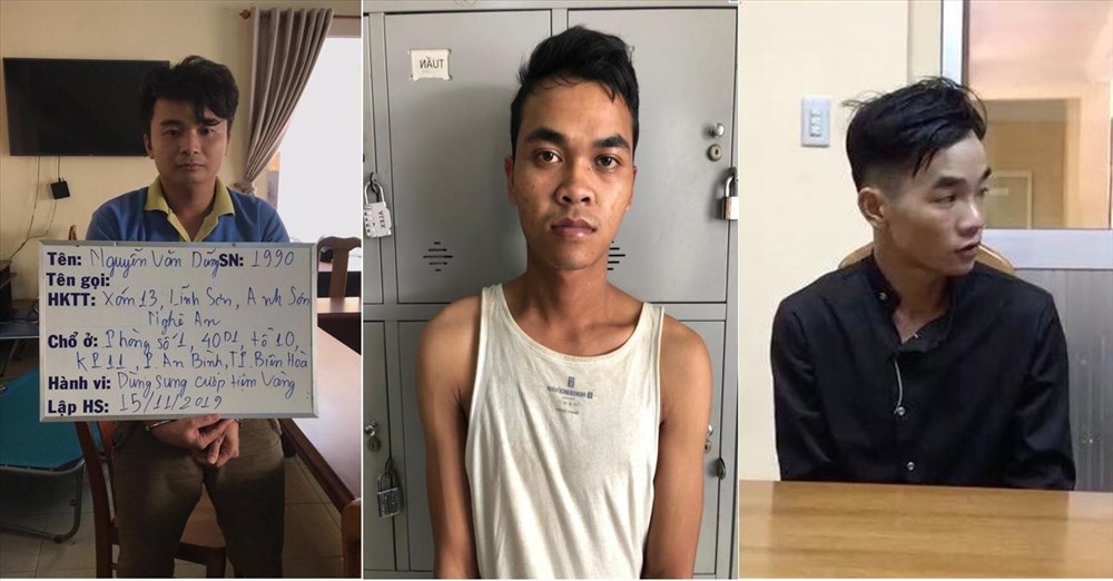 3 đối tượng gây ra vụ cướp bị công an bắt giữ