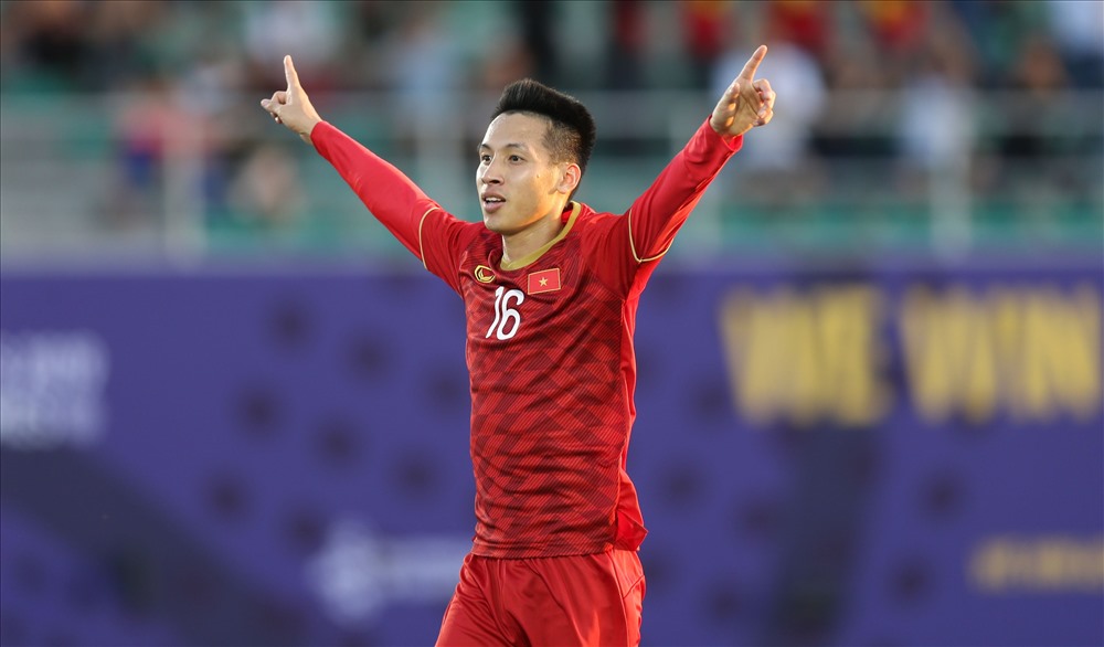 Đỗ Hùng Dũng sẽ là thủ lĩnh của U22 Việt Nam. Ảnh: D.P