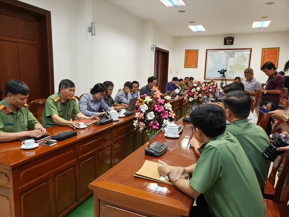 Buổi trao đổi thông tin của Công an tỉnh Đồng Nai với các cơ quan báo chí