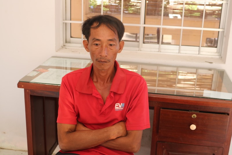 Đối tượng Luyện Văn Đổi. Ảnh: Công an cung cấp