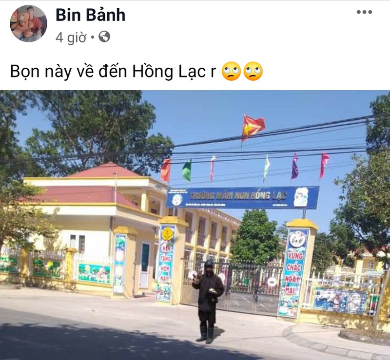 Chiến sử dụng tài khoản Facebook để đưa thông tin hình ảnh thất thiệt lên mạng xã hội. Ảnh: MXH.