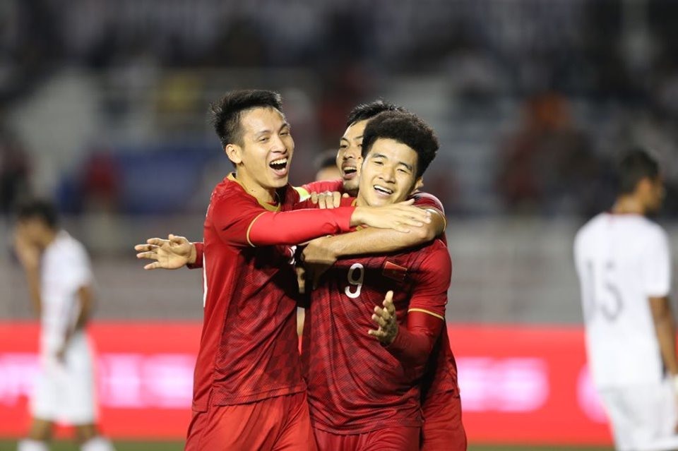 U22 Việt Nam có chiến thắng xứng đáng. Ảnh: D.P