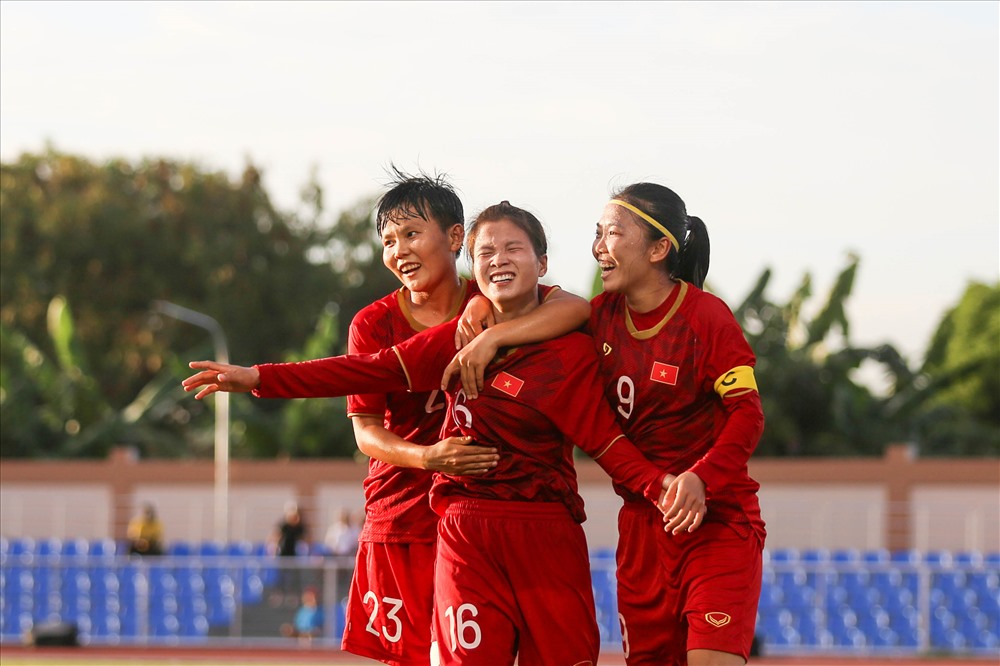 Sự nôn nóng trong các pha tấn công sẽ là chìa khóa để tuyển nữ Việt Nam giải quyết trận đấu. Ảnh: HOÀI THU