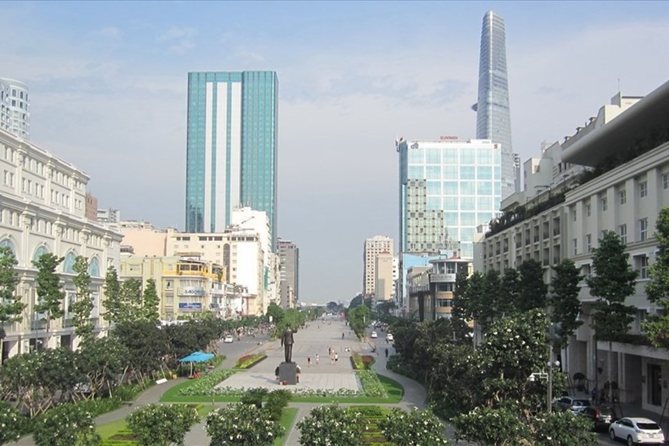 Phố đi bộ Nguyễn Huệ (quận 1, TPHCM) Ảnh: Minh Quân Phố đi bộ Nguyễn Huệ (quận 1, TPHCM) Ảnh: Minh Quân