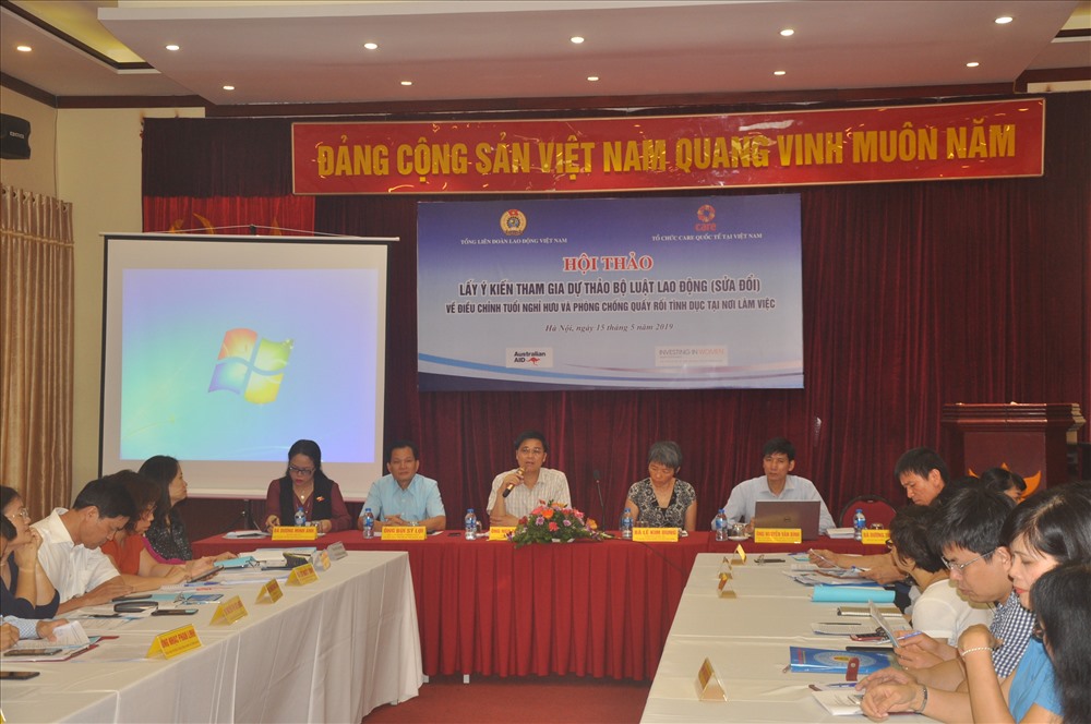 Toàn cảnh buổi hội thảo.