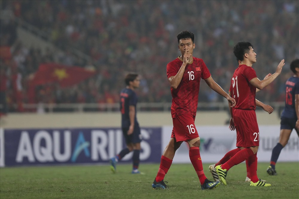 Thành Chung được Fox Sports Asia kỳ vọng sẽ thay thế Duy Mạnh. Ảnh S.T