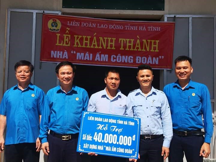 Hỗ trợ làm nhà cho đoàn viên Hoàng Xuân Nhật