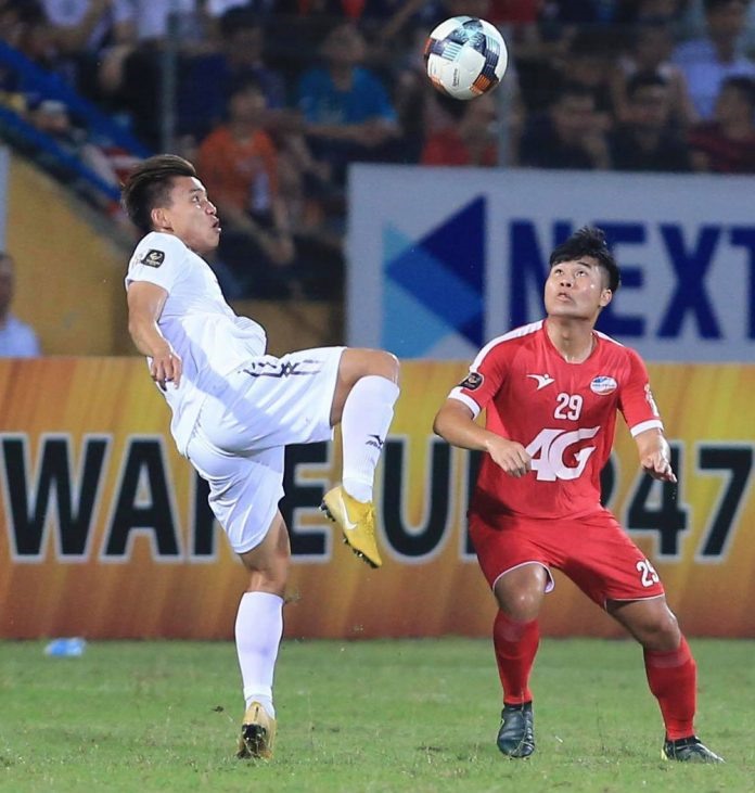 Văn Thanh đã có 1 pha lập công tại V.League 2019.