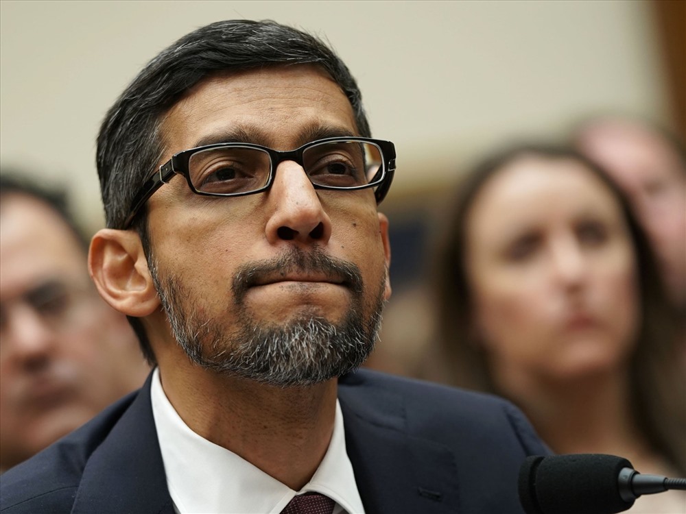 Giám đốc điều hành Google Sundar Pichai. Nguồn: Getty