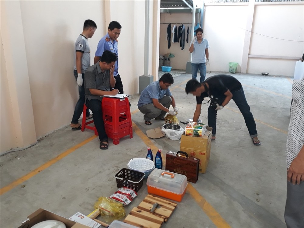 Qúa trình khám nghiệm điều tra, công an đa thu thập được nhiều vật chứng trong vụ án.