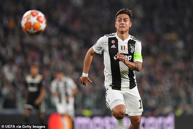 Tiền đạo Paulo Dybala trong màu áo Juventus. Ảnh: Getty Images.